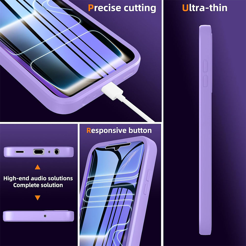 Husa pentru Apple iPhone 18 Pro / 17 Pro, Techsuit, ColorVerse 360, Mov