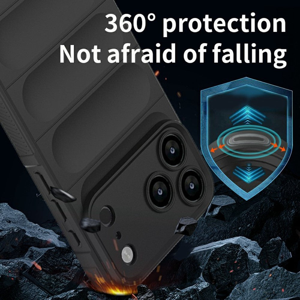 Husa pentru Apple iPhone 18 Pro / 17 Pro, Techsuit, Magic Shield, Neagra