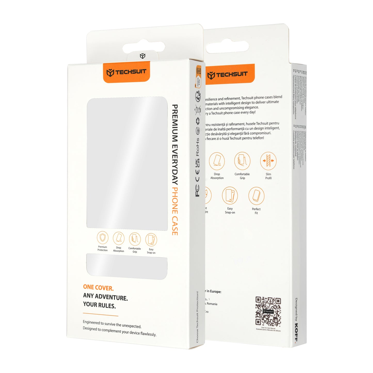 Husa pentru Apple iPhone 18 Pro / 17 Pro, Techsuit, Magskin Book, Neagra