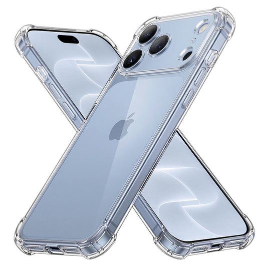 Husa pentru Apple iPhone 18 Pro / 17 Pro, Techsuit, Shockproof Clear, Transparenta