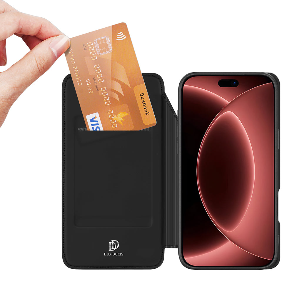 Husa pentru Apple iPhone 18 Pro Max / 17 Pro Max, DUX DUCIS, Skin Pro, Neagra