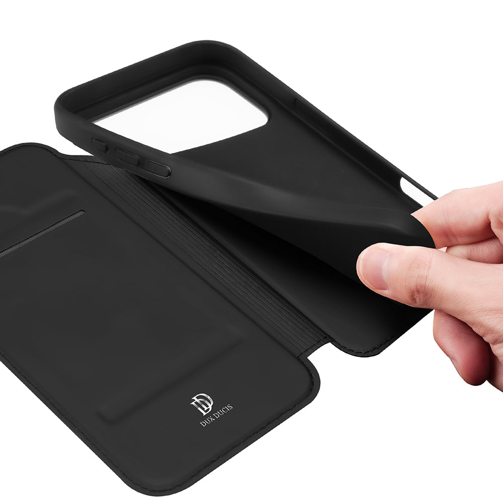 Husa pentru Apple iPhone 18 Pro Max / 17 Pro Max, DUX DUCIS, Skin Pro, Neagra