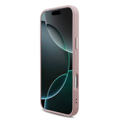 Husa pentru Apple iPhone 18 Pro Max / 17 Pro Max, Guess, 4G Big Classic Logo, Roz