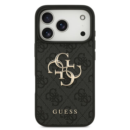Husa pentru Apple iPhone 18 Pro Max / 17 Pro Max, Guess, 4G Big Logo, Neagra