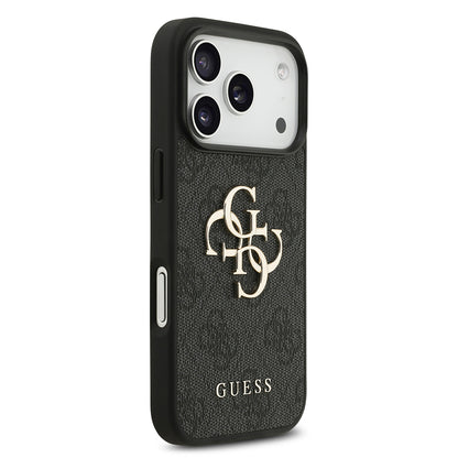 Husa pentru Apple iPhone 18 Pro Max / 17 Pro Max, Guess, 4G Big Logo, Neagra