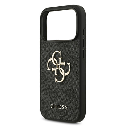 Husa pentru Apple iPhone 18 Pro Max / 17 Pro Max, Guess, 4G Big Logo, Neagra