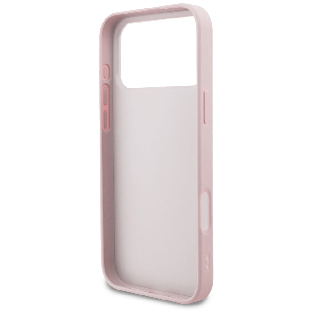 Husa pentru Apple iPhone 18 Pro Max / 17 Pro Max, Guess, 4G Classic Logo, Roz