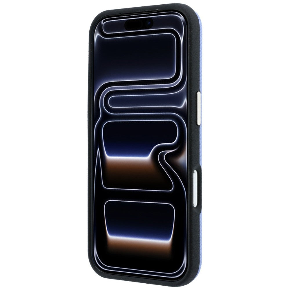 Husa pentru Apple iPhone 18 Pro Max / 17 Pro Max, Guess, Grained Big Resin Logo, Bleu