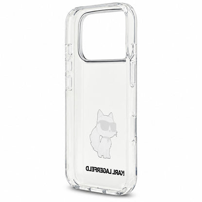 Husa pentru Apple iPhone 18 Pro Max / 17 Pro Max, Karl Lagerfeld, IML Choupette NFT, Transparenta