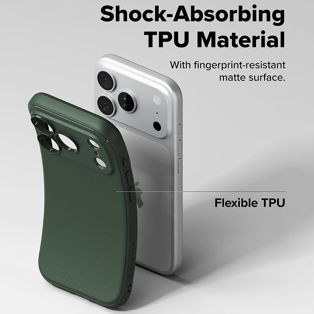 Husa pentru Apple iPhone 18 Pro Max / 17 Pro Max, Ringke, Onyx, Verde Inchis