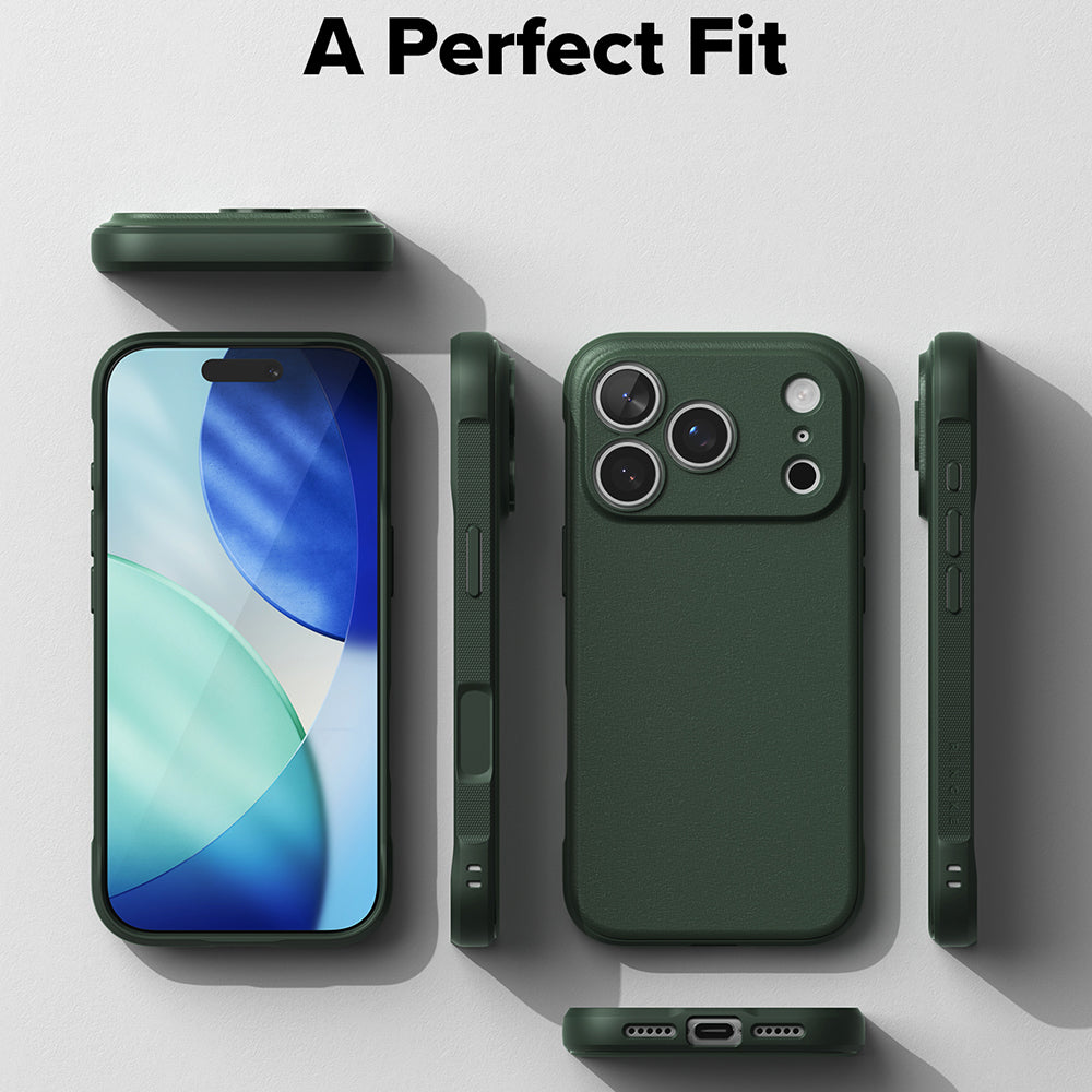 Husa pentru Apple iPhone 18 Pro Max / 17 Pro Max, Ringke, Onyx, Verde Inchis