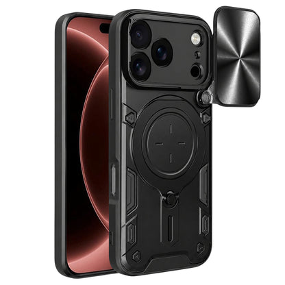 Husa pentru Apple iPhone 18 Pro Max / 17 Pro Max, Techsuit, CamGuard Pro, Neagra
