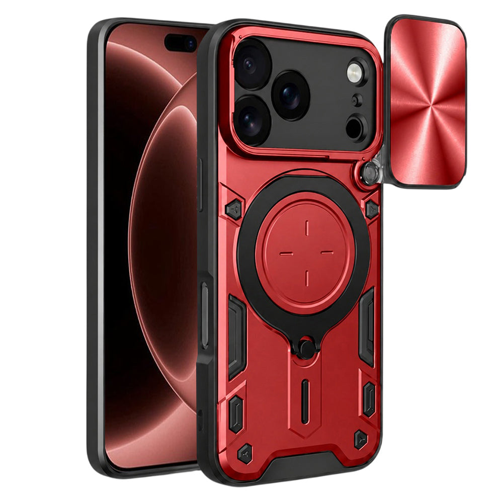 Husa pentru Apple iPhone 18 Pro Max / 17 Pro Max, Techsuit, CamGuard Pro, Rosie