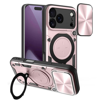 Husa pentru Apple iPhone 18 Pro Max / 17 Pro Max, Techsuit, CamGuard Pro, Roz Aurie
