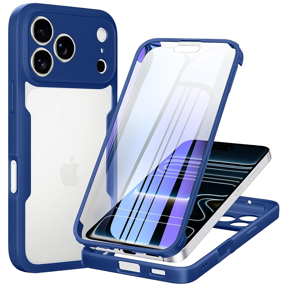 Husa pentru Apple iPhone 18 Pro Max / 17 Pro Max, Techsuit, ColorVerse 360, Albastra