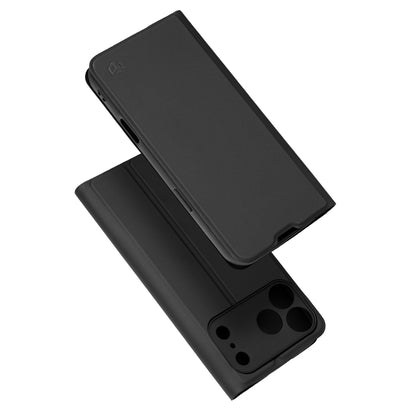 Husa pentru Apple iPhone 18 Pro Max / 17 Pro Max, Techsuit, Magskin Book, Neagra