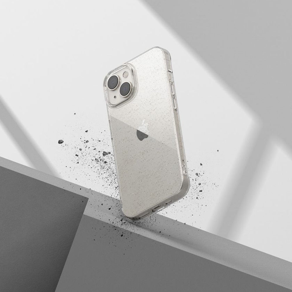 Husa pentru Apple iPhone 18 Pro Max / 17 Pro Max, Techsuit, SparkleSkin, Transparenta