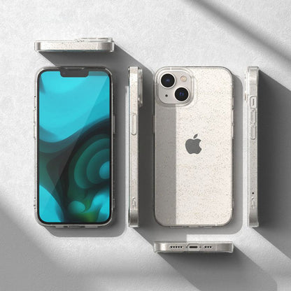 Husa pentru Apple iPhone 18 Pro Max / 17 Pro Max, Techsuit, SparkleSkin, Transparenta