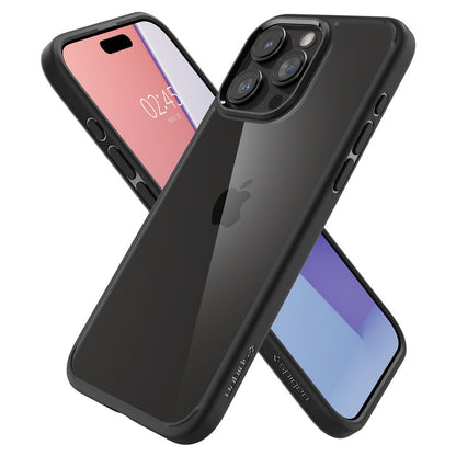 Husa pentru Apple iPhone 15 Pro, Spigen, Ultra Hybrid, Neagra Mata ACS06713