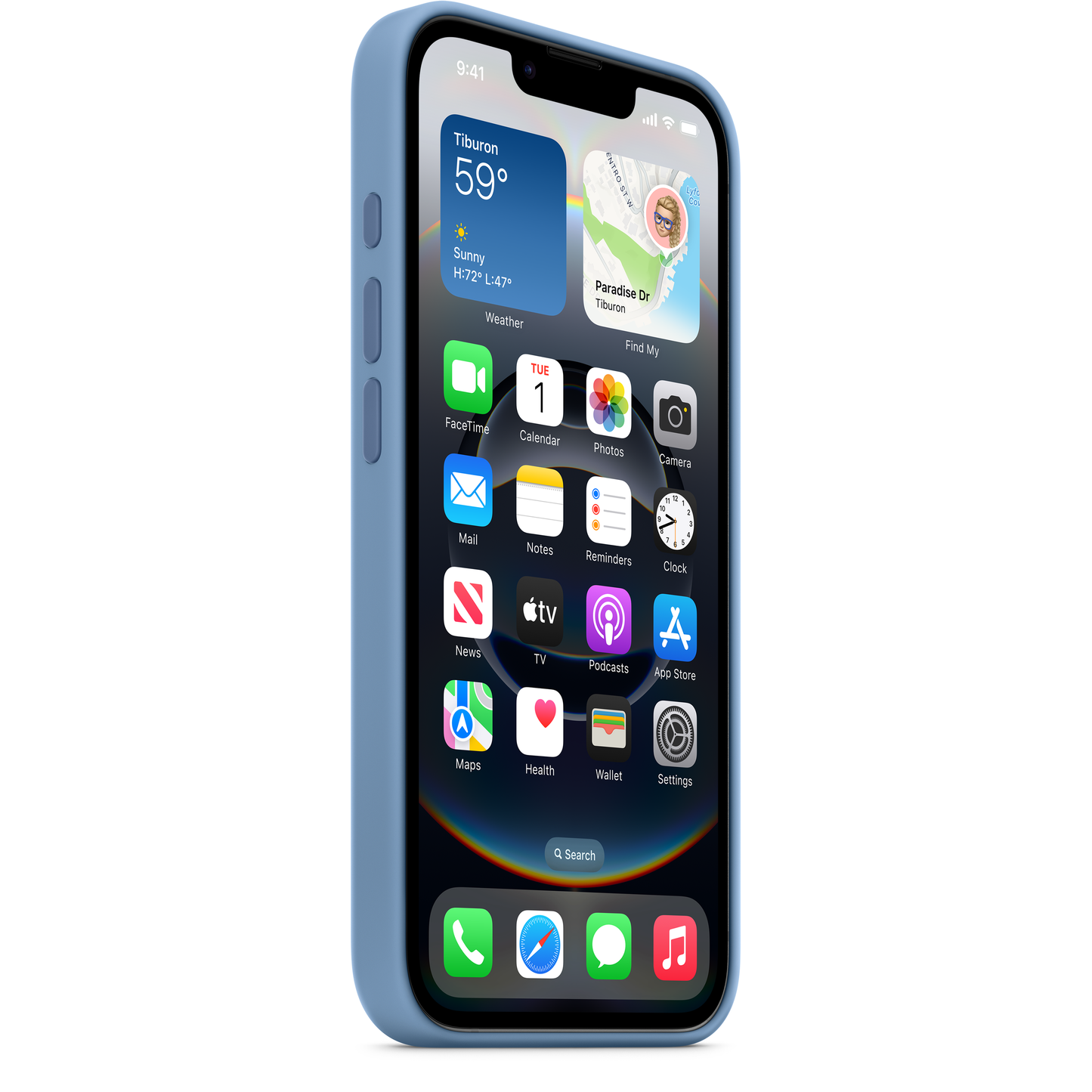 Husa pentru Apple iPhone 16e, Albastra MD3Q4ZM/A