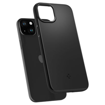 Husa pentru Apple iPhone 15, Spigen, Thin Fit, Neagra  ACS06776