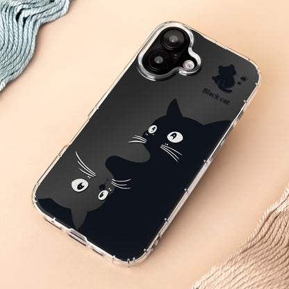 Husa pentru Apple iPhone 17 Pro Max, OEM, Ultra Trendy Cat, Neagra