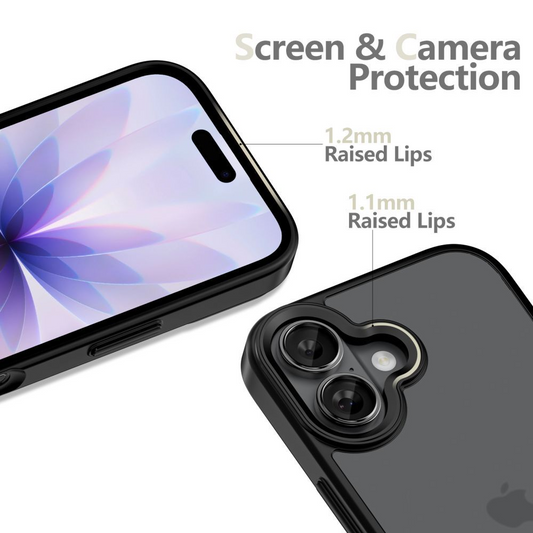 Husa pentru Apple iPhone 17, Tech-Protect, Magmat, Neagra Mata