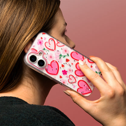 Husa pentru Apple iPhone 16 Pro Max, OEM, Ultra Trendy Love 1, Multicolor