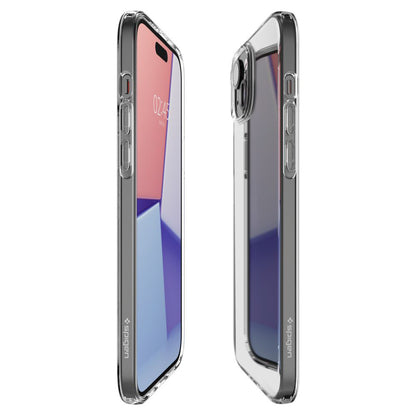Husa pentru Apple iPhone 15, Spigen, Liquid Crystal, Transparenta