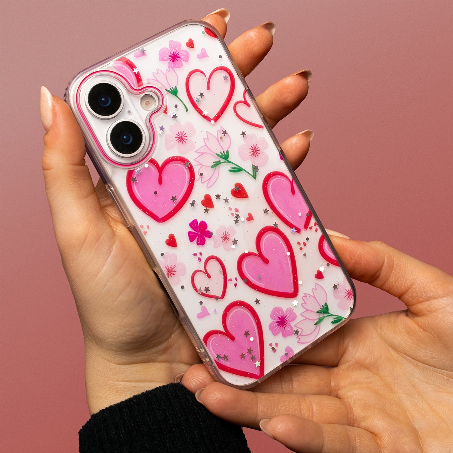 Husa pentru Apple iPhone 15 Pro, OEM, Ultra Trendy Love 1, Multicolor