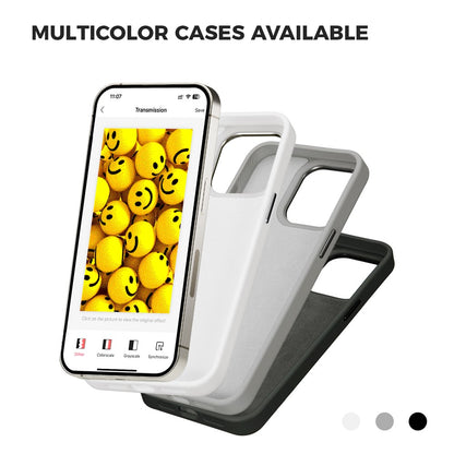 Husa pentru Apple iPhone 15 Pro, OEM, Display Customized E-Ink, Neagra