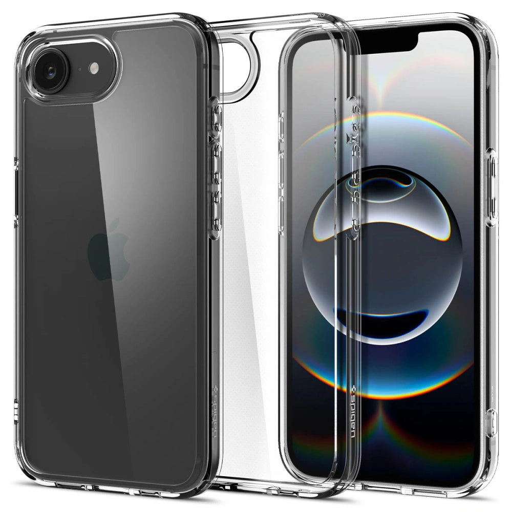 Husa pentru Apple iPhone 16e, Spigen, Crystal Hybrid, Transparenta