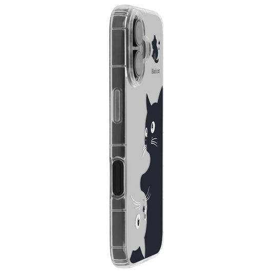 Husa pentru Apple iPhone 17 Pro Max, OEM, Ultra Trendy Cat, Neagra