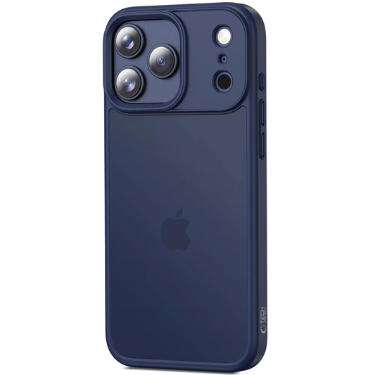 Husa pentru Apple iPhone 17 Pro Max, Tech-Protect, Magmat, Bleumarin Mata