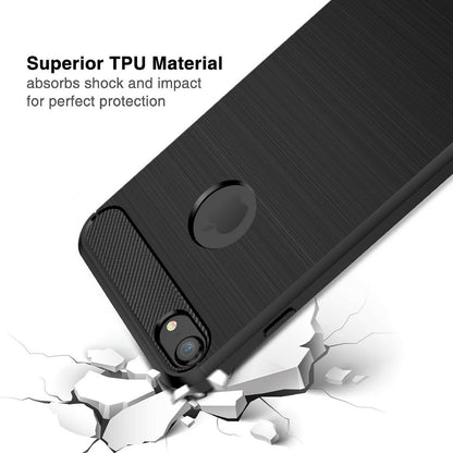 Husa pentru Apple iPhone 8 / 7, Techsuit, Carbon, Neagra