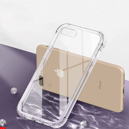 Husa pentru Apple iPhone 8 Plus / 7 Plus, Techsuit, Shockproof Clear, Transparenta