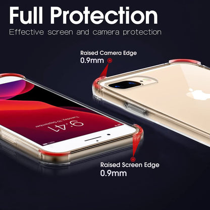 Husa pentru Apple iPhone 8 Plus / 7 Plus, Techsuit, Shockproof Clear, Transparenta