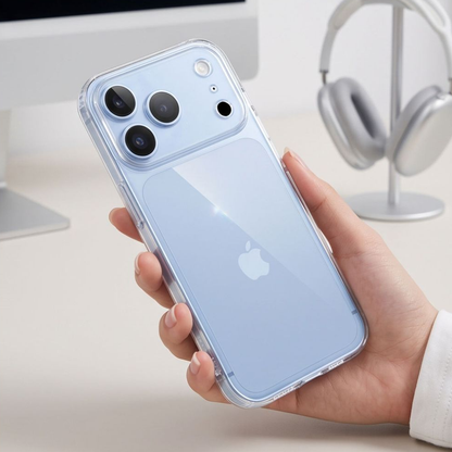 Husa pentru Apple iPhone 18 Pro / 17 Pro, Tech-Protect, Flexair with Screen Protector, Transparenta