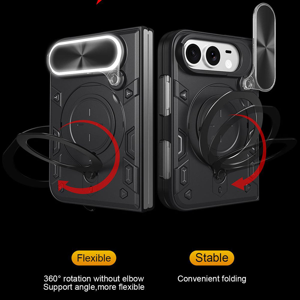 Husa pentru Apple iPhone Duo, Techsuit, CamGuard Pro, Neagra