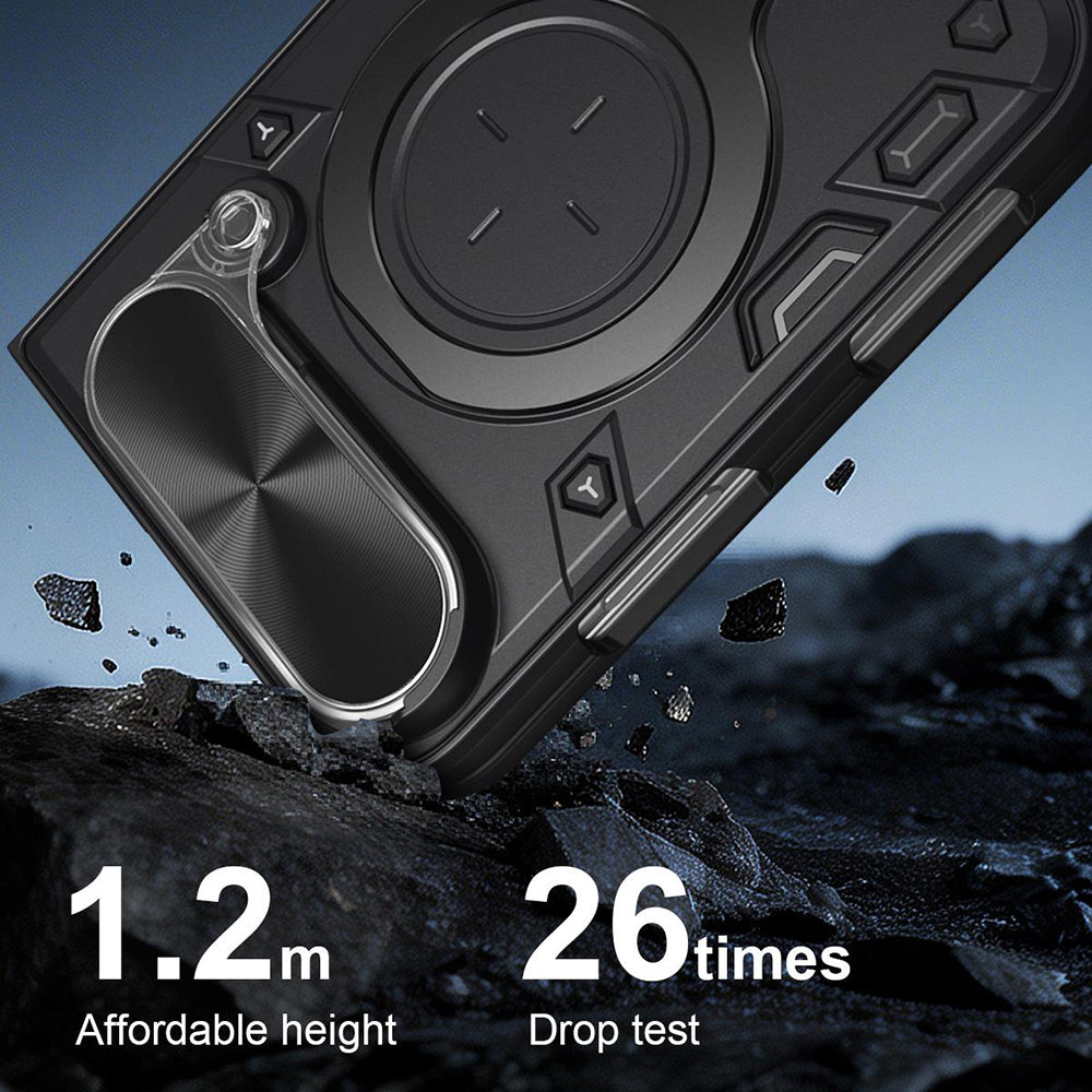 Husa pentru Apple iPhone Duo, Techsuit, CamGuard Pro, Neagra