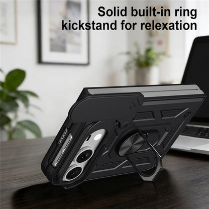 Husa pentru Apple iPhone Duo, Techsuit, CamShield, Aurie