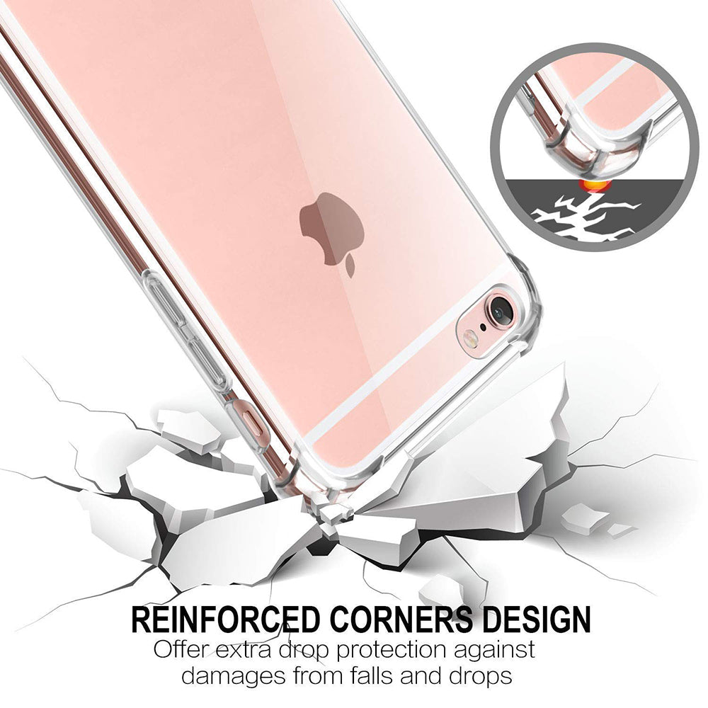 Husa pentru Apple iPhone SE (2016) / 5 / 5s, Techsuit, Shockproof Clear, Transparenta