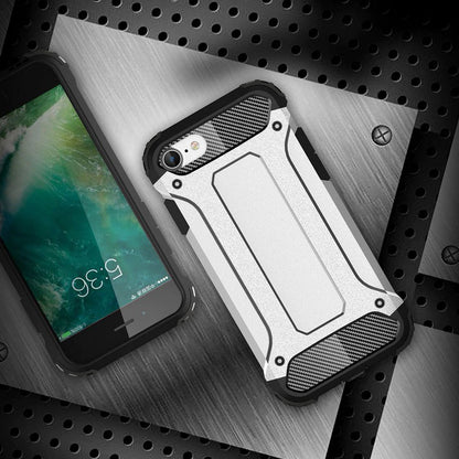 Husa pentru Apple iPhone SE (2022) / SE (2020) / 8 / 7, Techsuit, Hybrid Armor, Neagra