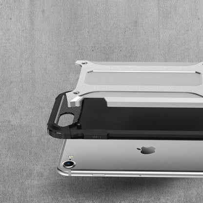Husa pentru Apple iPhone SE (2022) / SE (2020) / 8 / 7, Techsuit, Hybrid Armor, Neagra