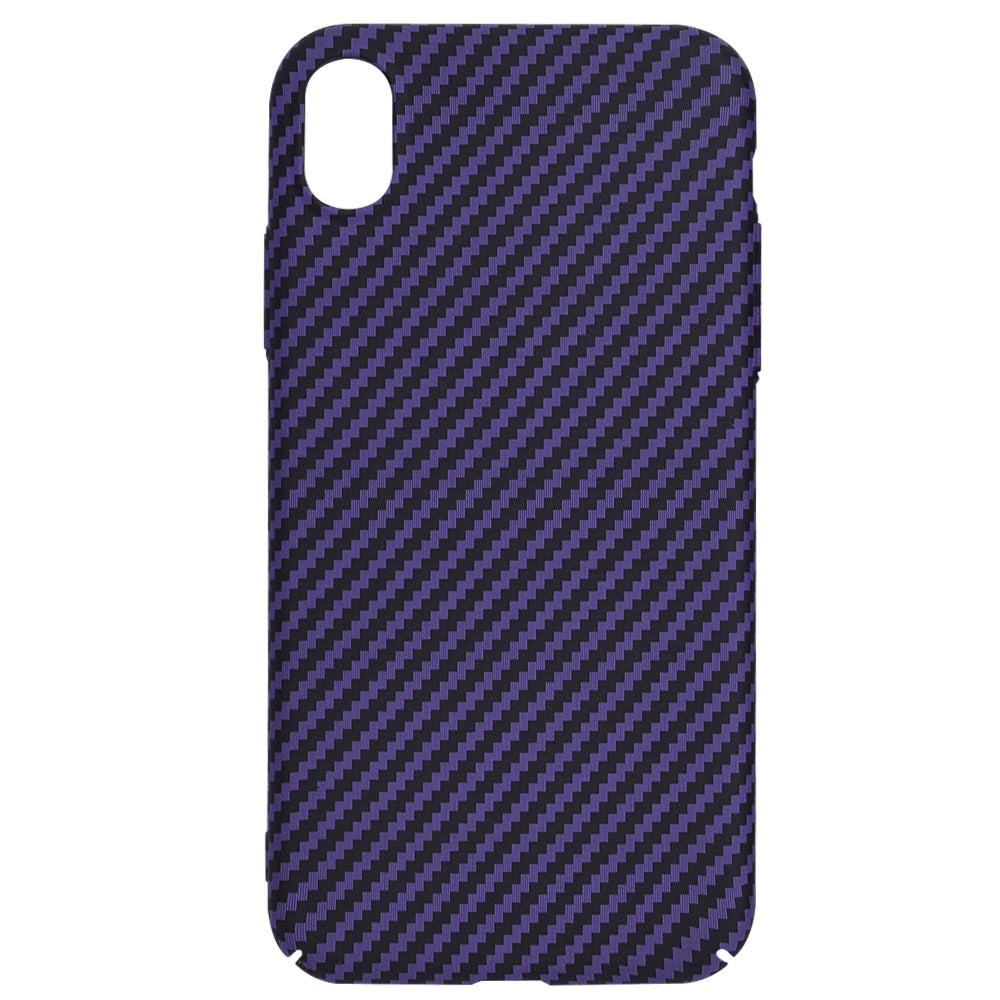 Husa pentru Apple iPhone XR, Techsuit, Carbonite FiberShell, Mov