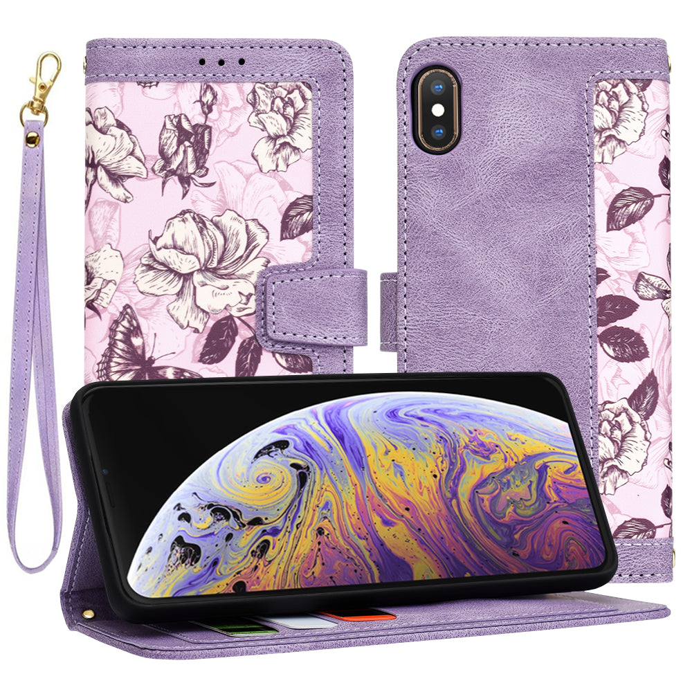 Husa pentru Apple iPhone XS Max, Techsuit, FlipCraft, Mov