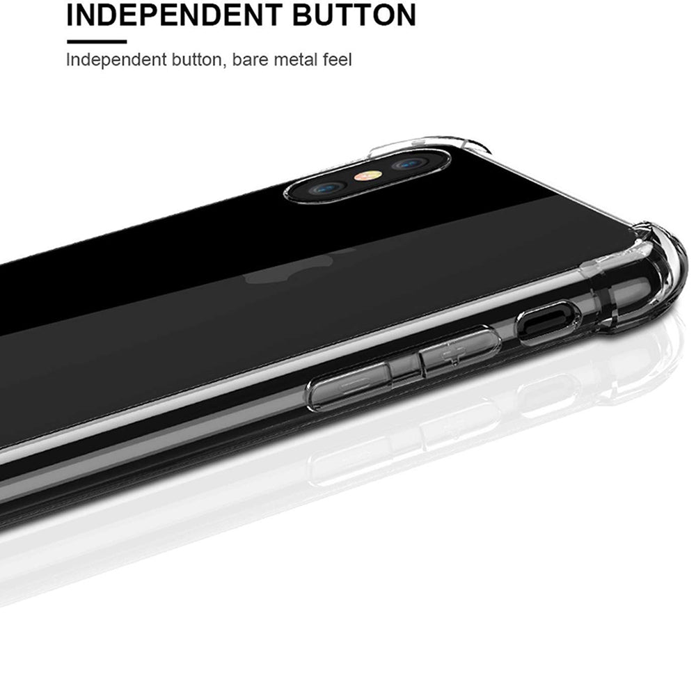 Husa pentru Apple iPhone XS Max, Techsuit, Shockproof Clear, Transparenta