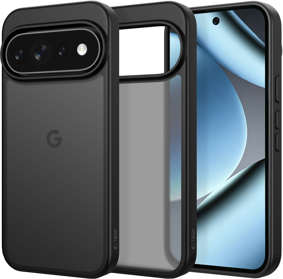 Husa pentru Google Pixel 11 Pro XL / 10 Pro XL / 9 Pro XL, Tech-Protect, Magmat, Neagra Mata