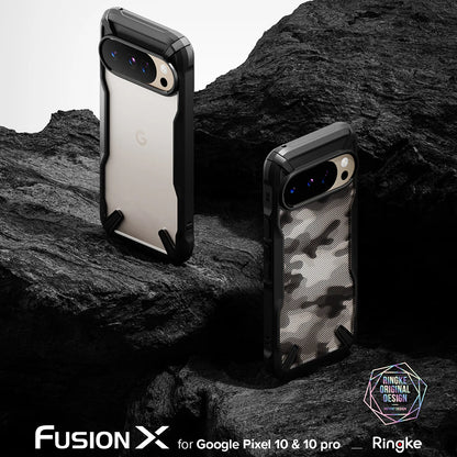 Husa pentru Google Pixel 10 Pro / 10, Ringke, Fusion X, Neagra