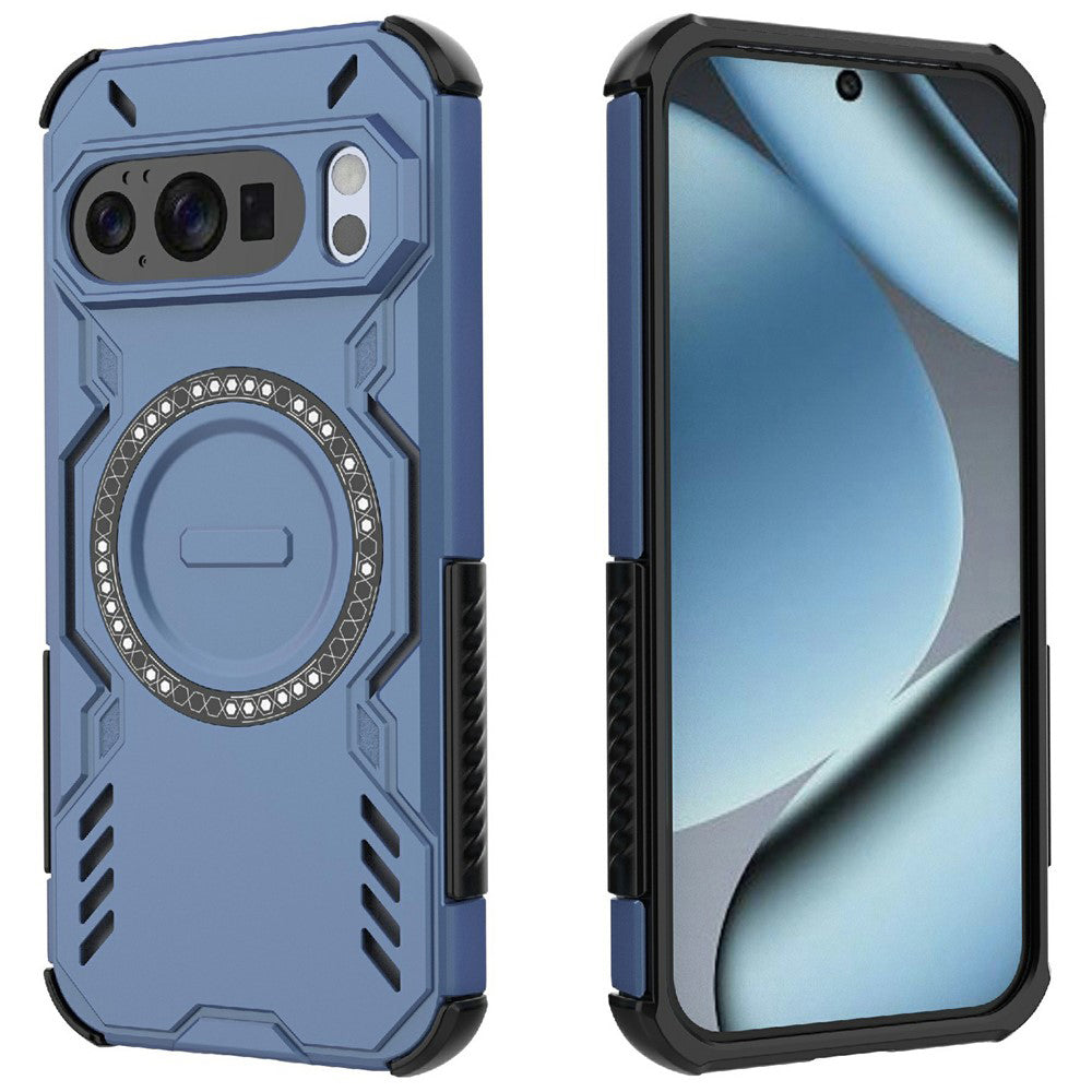 Husa MagSafe pentru Google Pixel 10 Pro / 10, Techsuit, ArmorMag, Albastra